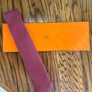 Hermes Tie with Box